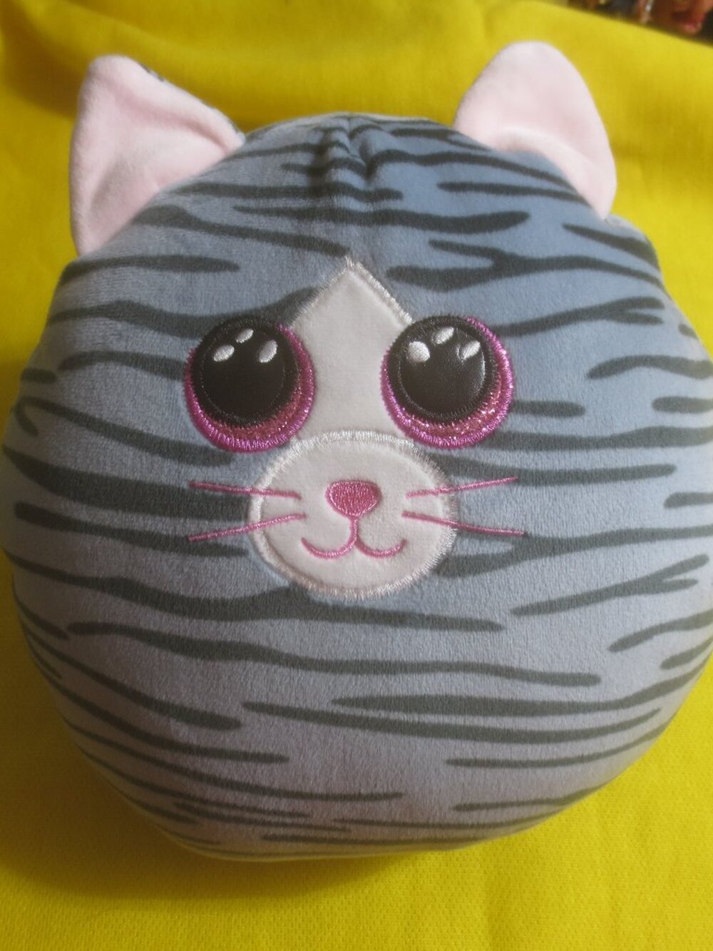 Brand New NWOT Kiki The Kitten 10" Ty Beanie Baby Plush.